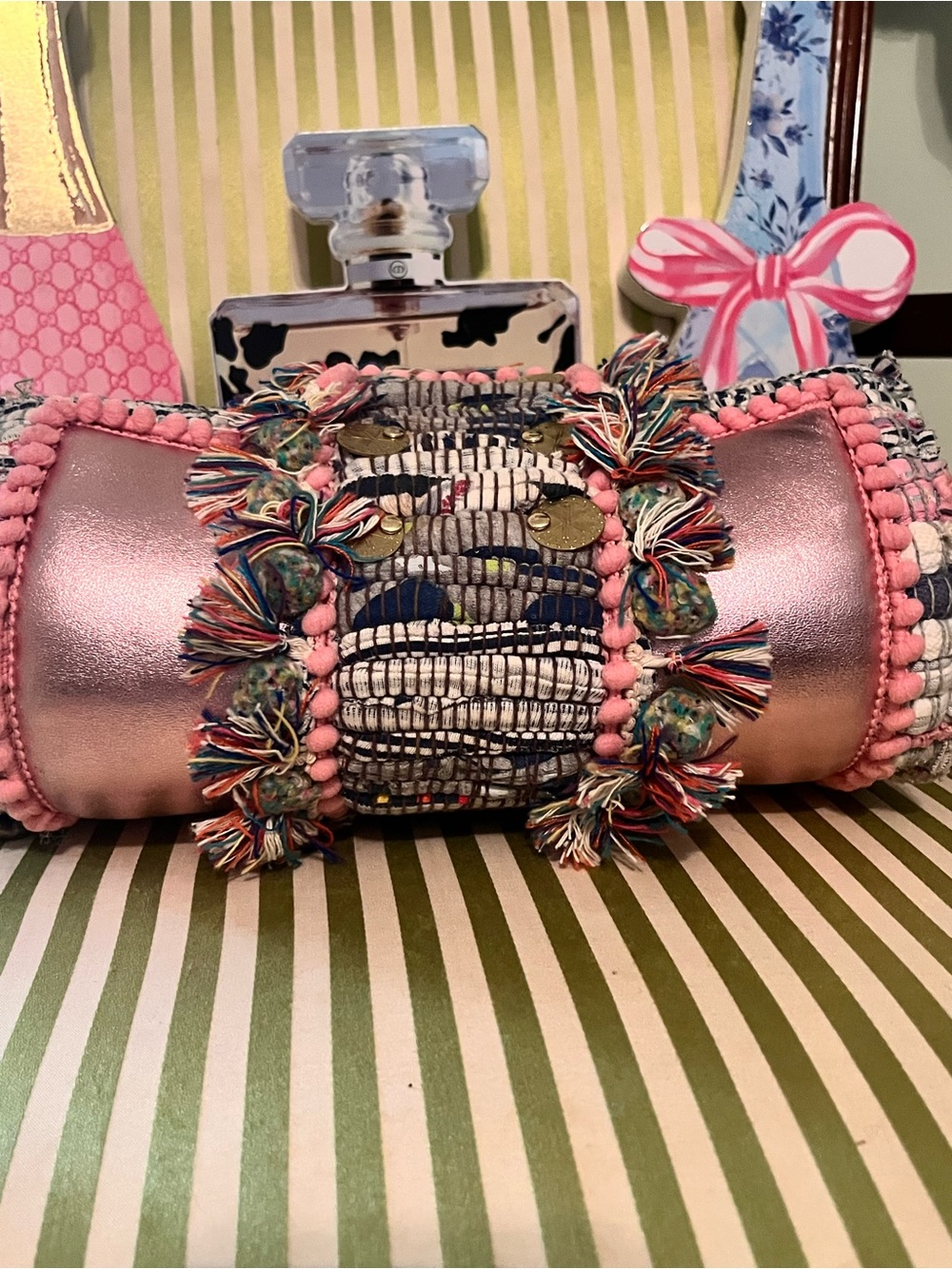 Kooreloo Woven Crossbody Hand Made - Picture 7 of 13